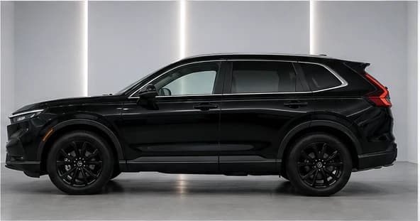 Honda CR-V en renting — perfil lateral