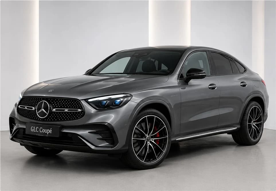 Mercedes-Benz GLC Coupé en renting — vista exterior