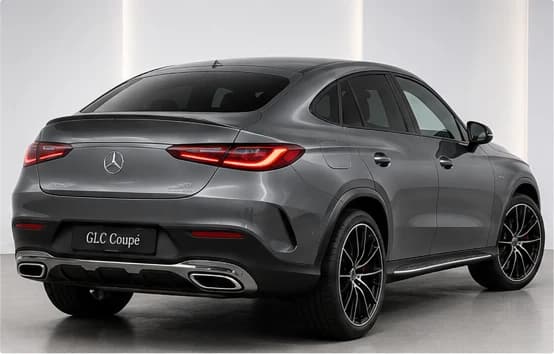 Mercedes-Benz GLC Coupé en renting — vista exterior