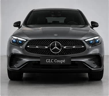 Mercedes-Benz GLC Coupé en renting — interior