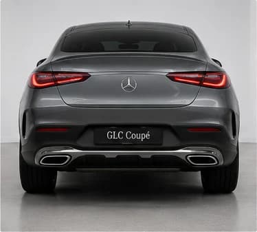 Mercedes-Benz GLC Coupé en renting — vista exterior