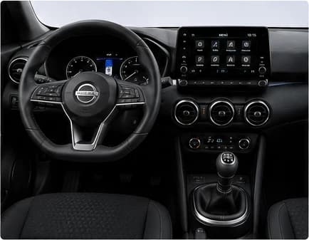 Nissan Juke en renting — interior