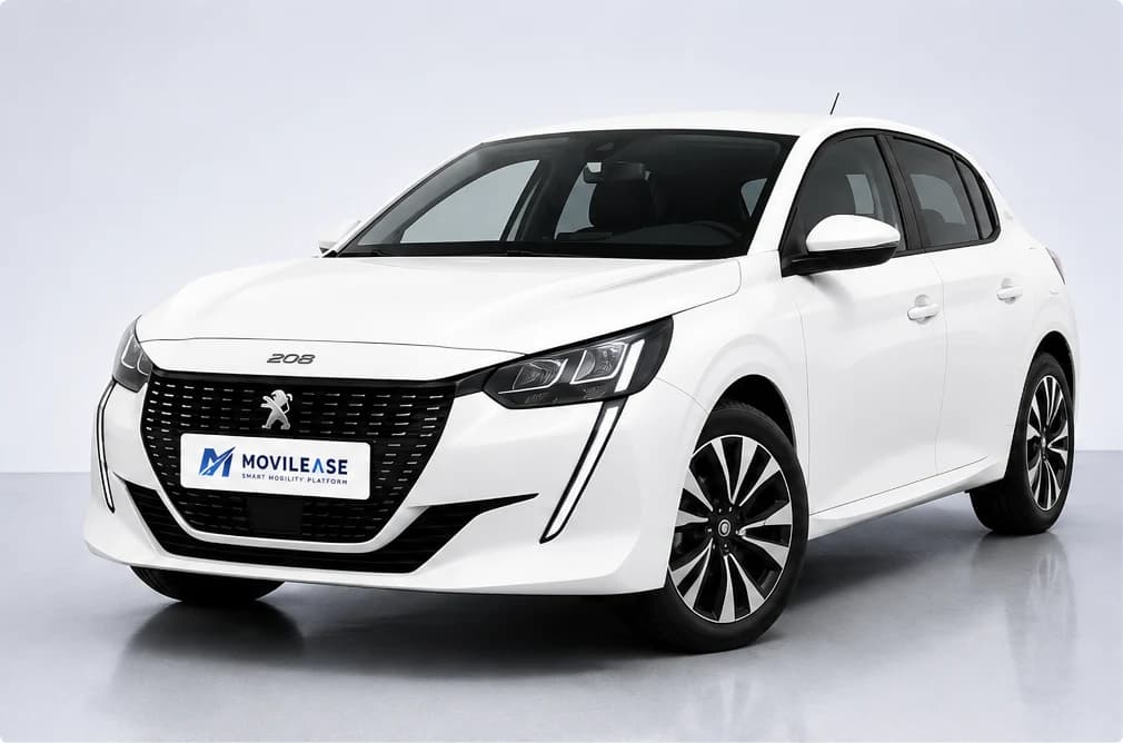 Peugeot 208 en renting — vista exterior
