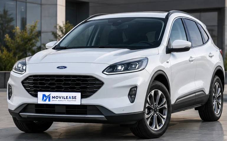 Ford Kuga en renting — vista frontal tres cuartos
