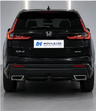 Honda CR-V en renting — vista exterior