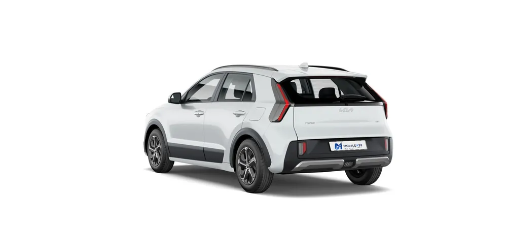 Kia Niro en renting — vista trasera tres cuartos