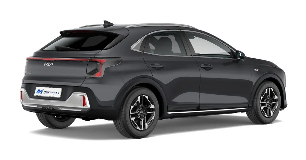 Kia XCeed Drive en Dark Penta Metal, tres cuartos trasero