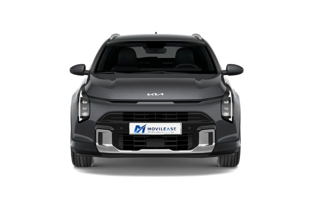 Kia XCeed Drive en Dark Penta Metal, frontal con faros LED verticales