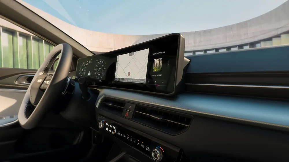 Kia XCeed, salpicadero con la pantalla curva de 12,3"