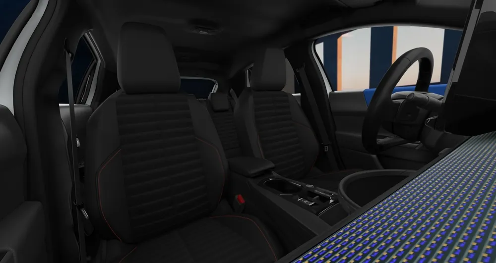 Lancia Ypsilon en renting — asientos delanteros