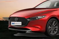 Mazda 3 en renting — vista delantera