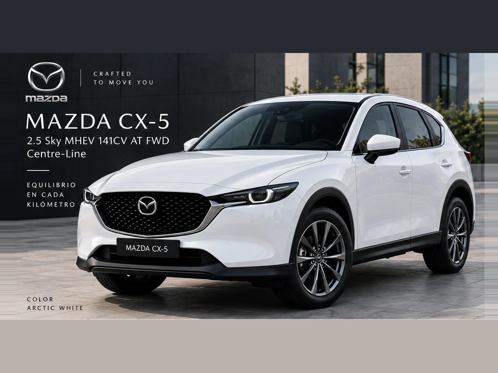 Mazda CX-5 en renting — vista exterior
