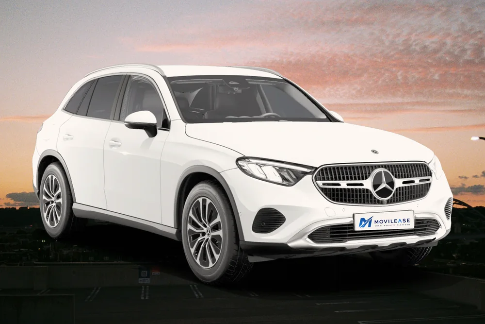 Mercedes-Benz GLC en renting — vista frontal tres cuartos