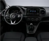 Mercedes-Benz Citan en renting — interior y puesto de conducción