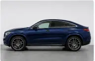 Mercedes-Benz GLE Coupé en renting — perfil lateral
