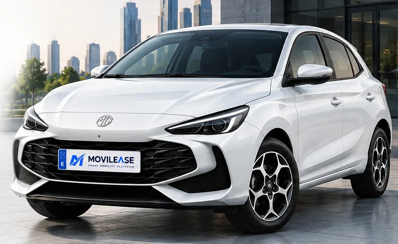 MG3 en renting — vista frontal tres cuartos