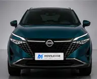 Nissan Qashqai Deep Ocean Blue en renting — frontal