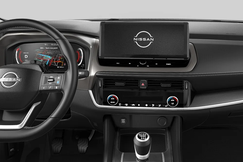 Nissan Qashqai en renting — salpicadero
