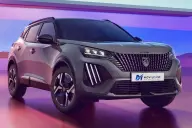 Peugeot 2008 GT, vista delantera tres cuartos izquierda