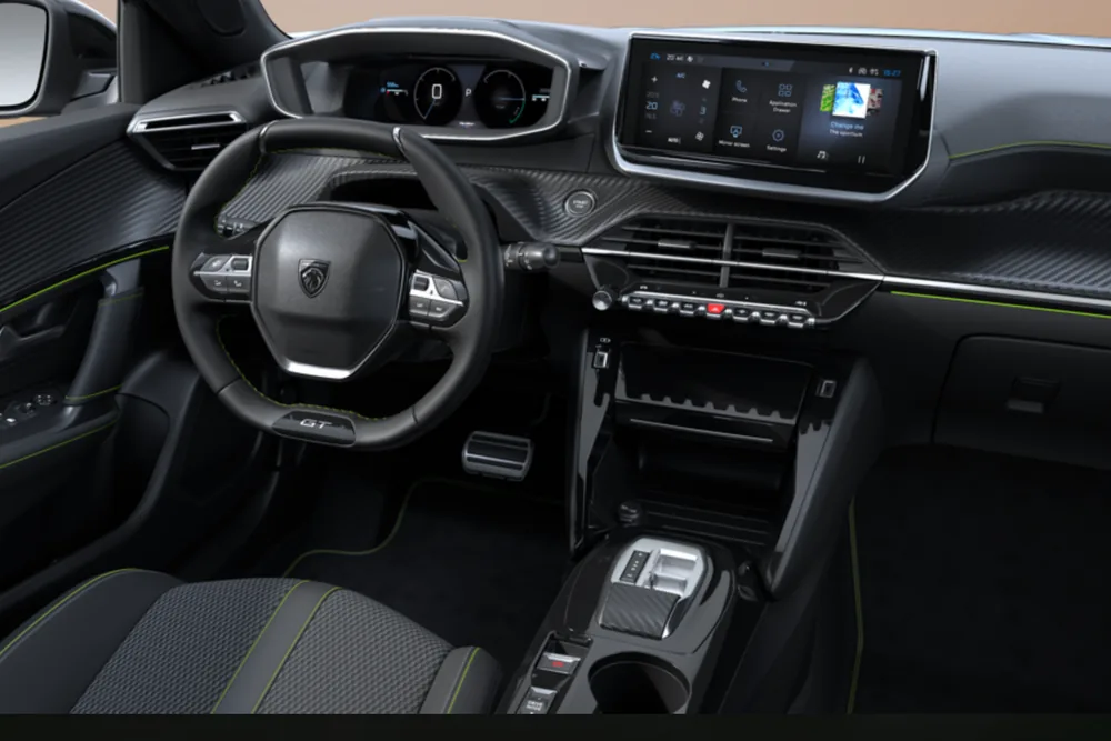 Peugeot 2008, salpicadero i-Cockpit con pantalla táctil