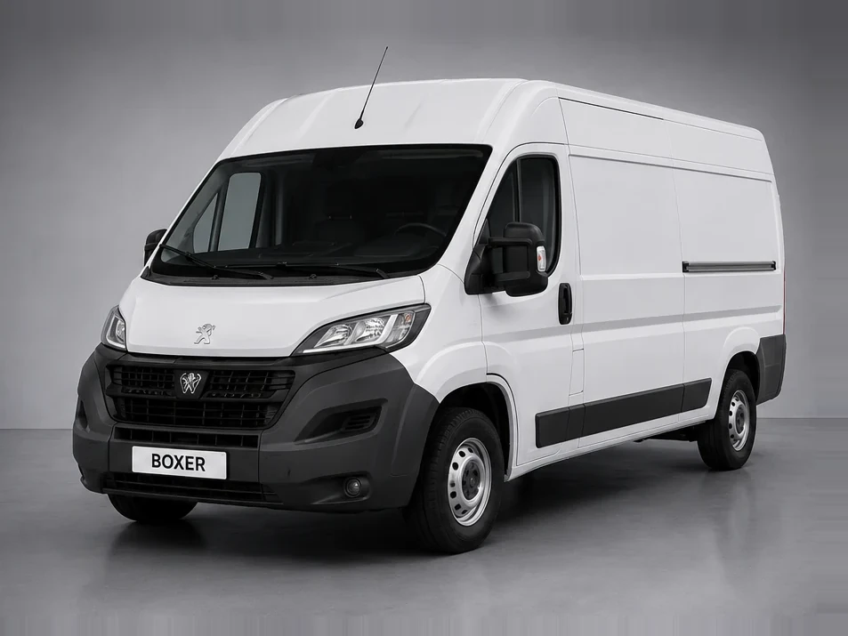 Peugeot Boxer en renting — vista exterior delantera