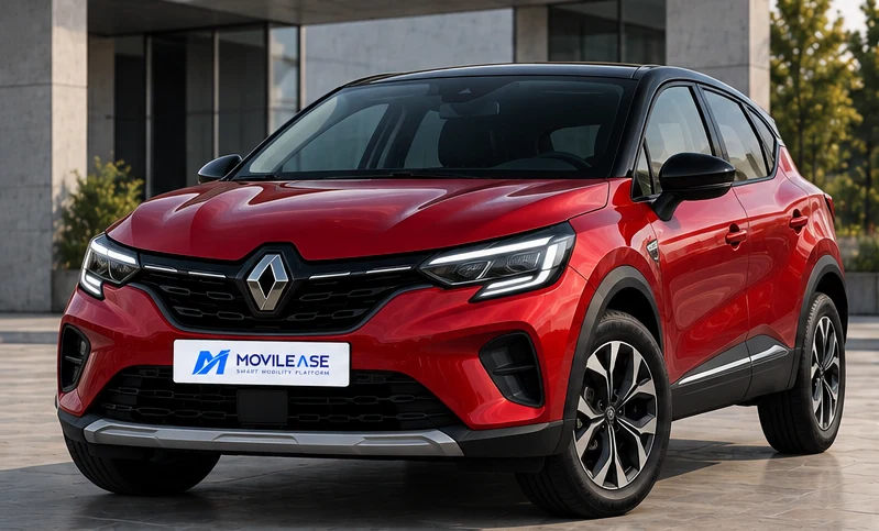 Renault Captur en renting — vista frontal tres cuartos