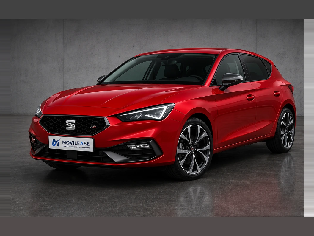 SEAT León FR en renting — vista exterior delantera