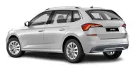 Škoda Kamiq en renting — vista trasera tres cuartos