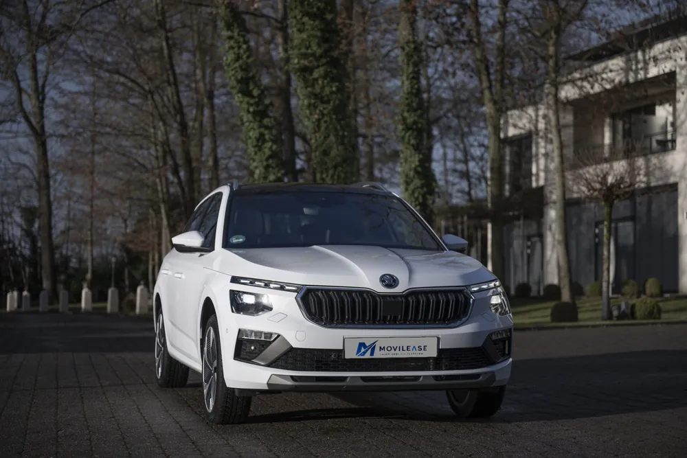 Škoda Kamiq en renting — vista frontal