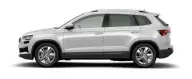 Škoda Karoq en renting — perfil lateral