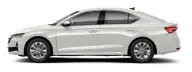 Škoda Octavia en renting — perfil lateral