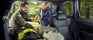 Subaru Forester Hybrid Field, plazas traseras con equipaje