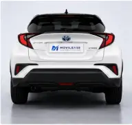 Toyota C-HR en renting — interior