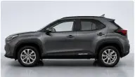 Toyota Yaris Cross en renting — perfil lateral