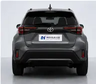 Toyota Yaris Cross en renting — interior