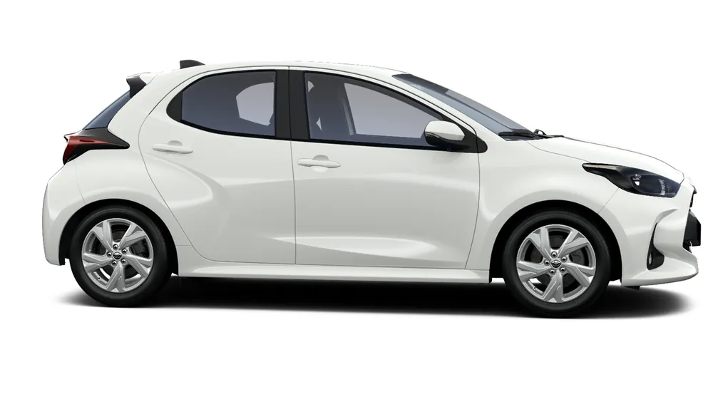 Toyota Yaris en renting — lateral