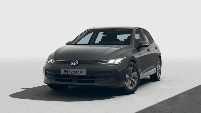 Volkswagen Golf en renting — vista frontal tres cuartos