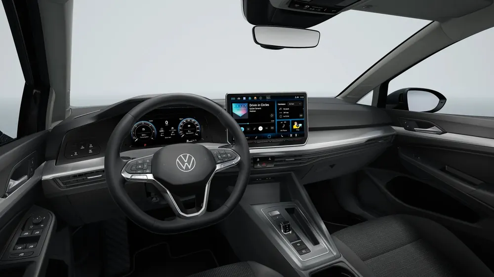 Volkswagen Golf en renting — salpicadero
