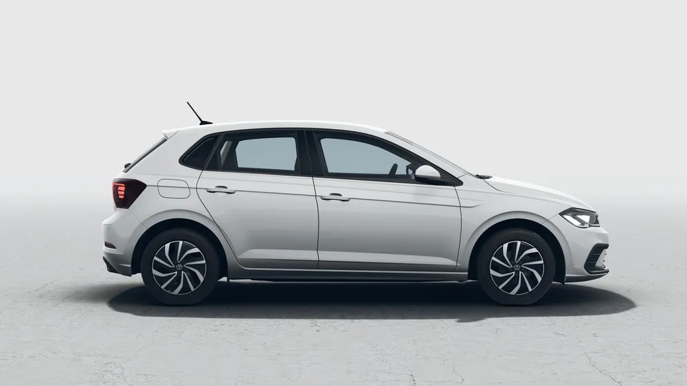 Volkswagen Polo en renting — lateral